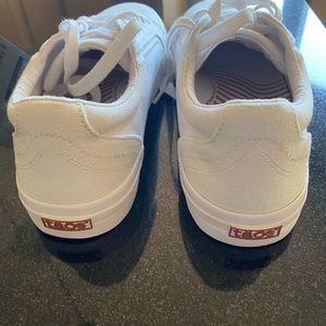 White Taos Plim Sole Sneakers